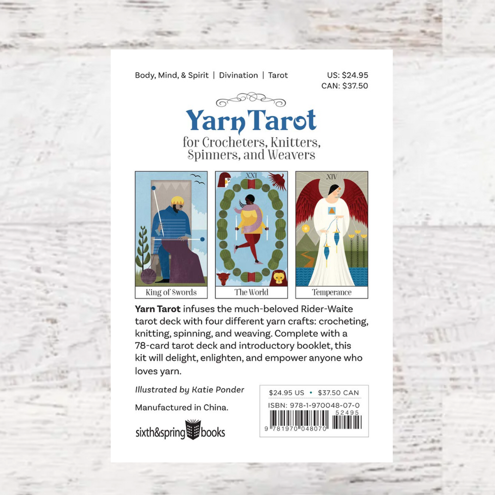 Yarn Tarot deck