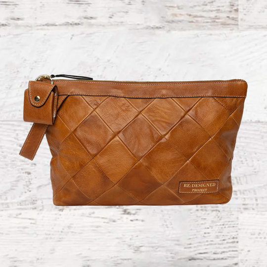 Leather Project Clutch